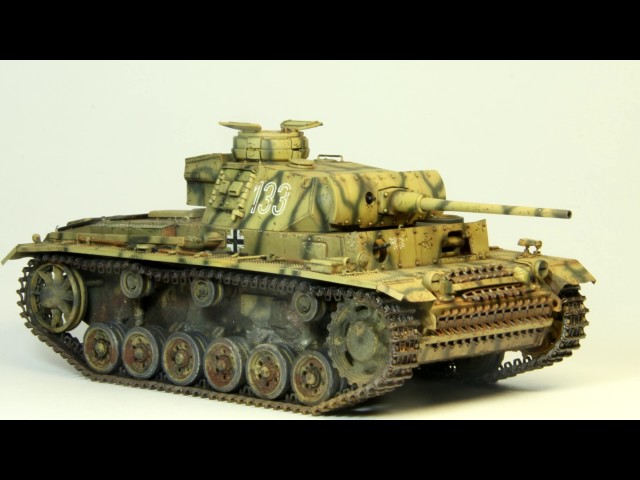 Tamiya 1/35 Panzerkampfwagen III Ausf.L (Sd.kfz.141/1)