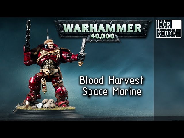Warhammer 40k Blood Harvest Space Marine