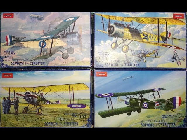 В мире моделизма выпуск 106 - Sopwith 1 1/2 strutter