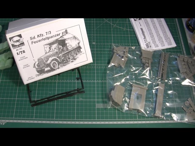 CMK SdKfz7/3 Feuerleitpanzer scale model сборная модель