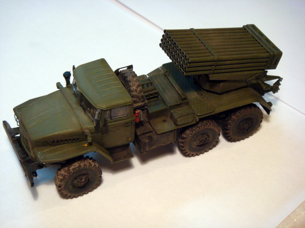 бм 21 "град" — Каропка.ру — стендовые модели, военная миниатюра