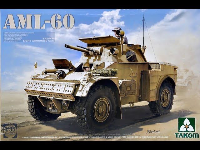 В мире моделизма выпуск 169 - Panhard AML-60