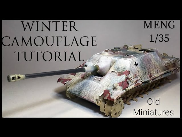 ИЗНОШЕННЫЙ ЗИМНИЙ КАМУФЛЯЖ | СОВЕТЫ И ПРИЕМЫ 1\35  WORN WINTER CAMOUFLAGE | TIPS AND RECEPTIONS 1\35