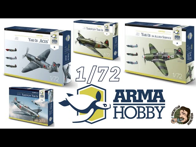 Полный обзор всех моделей ЯК-1 Б 1/72.Сравнение и историческая справка .Обзор литературы по теме.