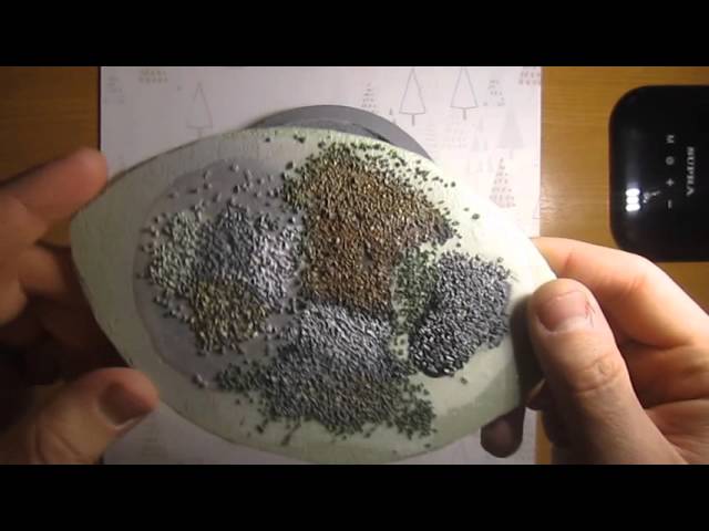 Диорама "Italy-Stalingrad 1942" часть 2 (Пляж, дно) / Diorama "Italy-Stalingrad 1942" part 2