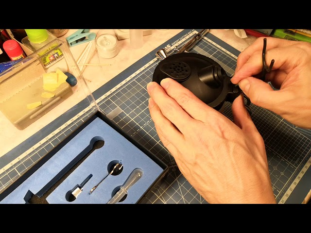 Первое включение аэрографа JAS-1137