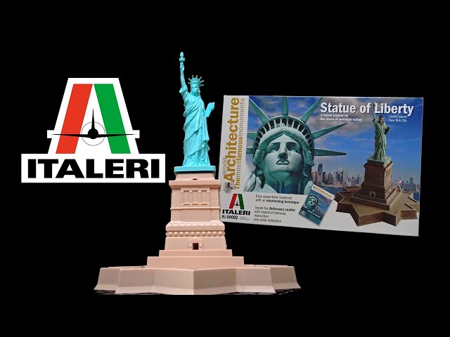 Статуя Свободы "Statue of Liberty" (ITALERI) - обзор.