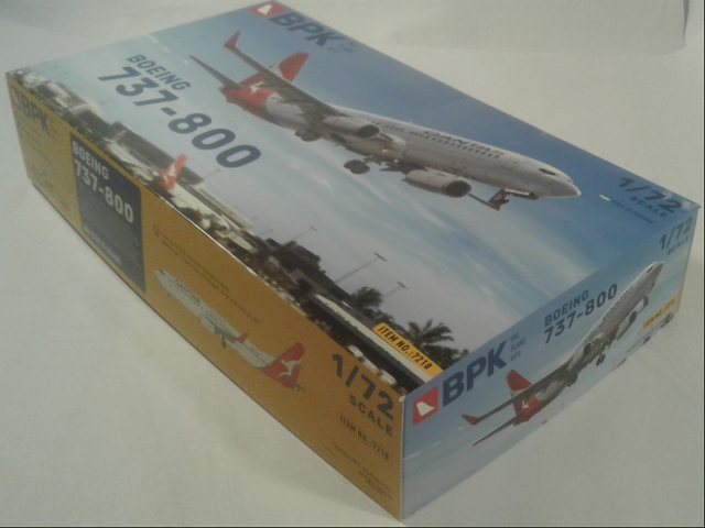 BPK 1/72 Boeing 737-800 Qantas Models & Kits Military Aircraft Models ...