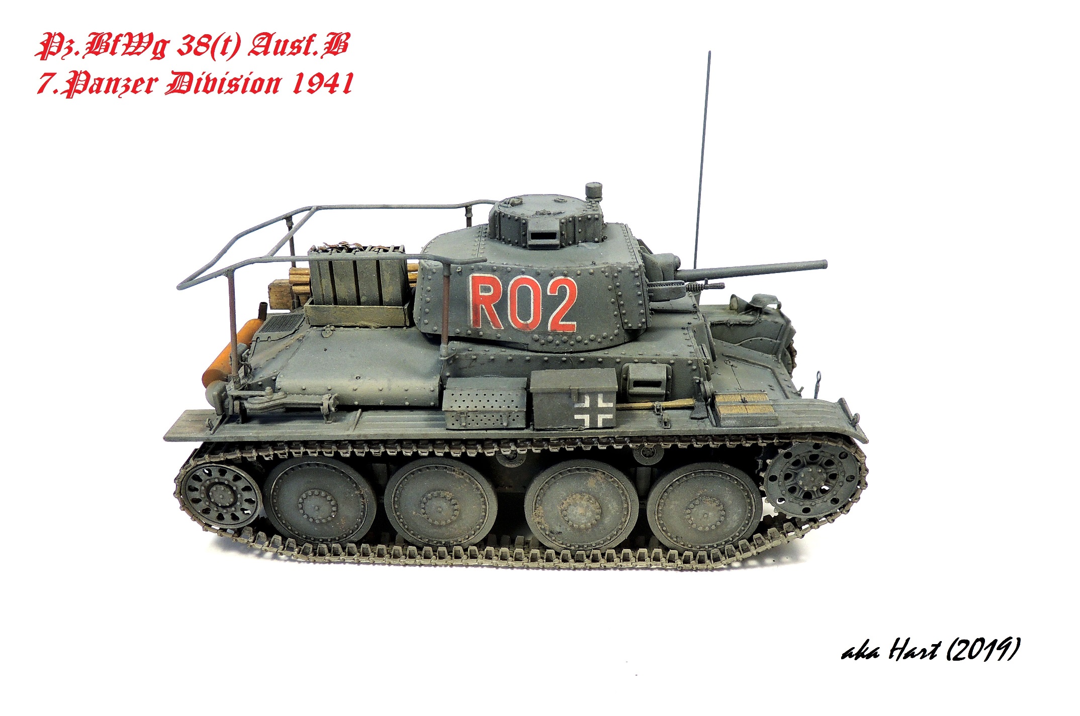 Pz.BfWg 38(t) Ausf.B — Каропка.ру — стендовые модели, военная миниатюра