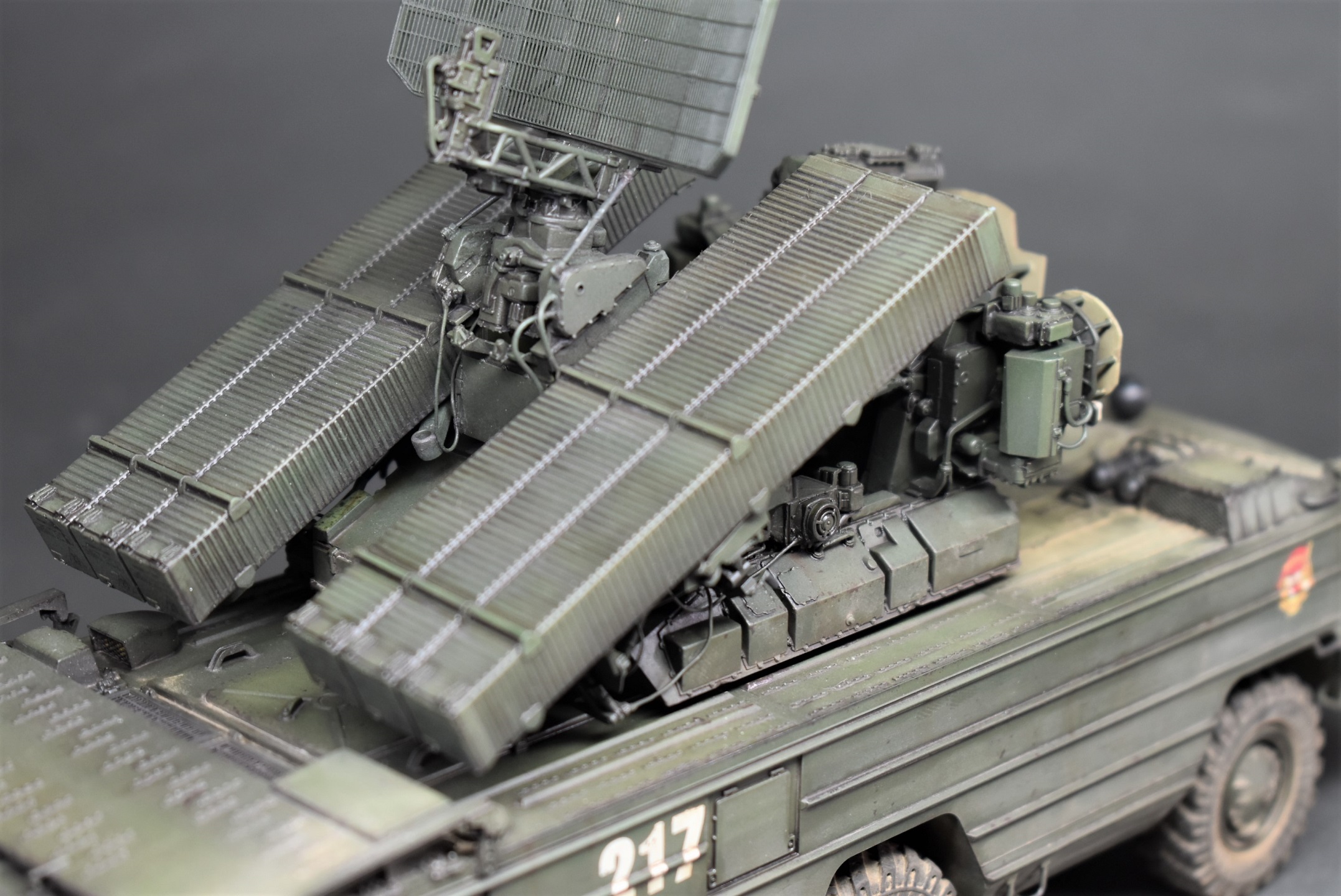 ЗРК 9К33 "Оса" — Каропка.ру — стендовые модели, военная миниатюра