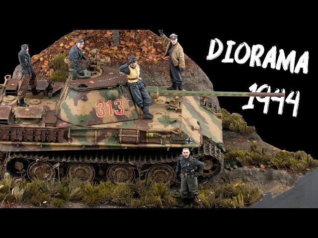 ФИНАЛ ДИОРАМЫ! Невыдуманная осень 44-го | Diorama FINAL video | "What If" autumn diorama build