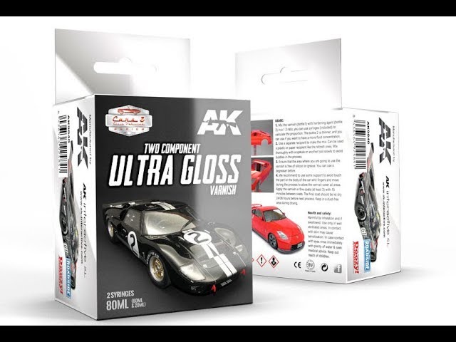 Обзор 2К лака AK Ultra Gloss