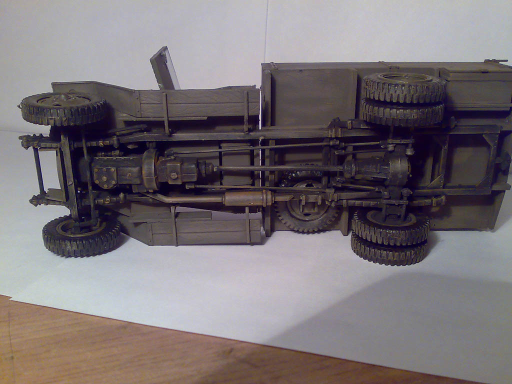 зис и ржавая пушка 1:35