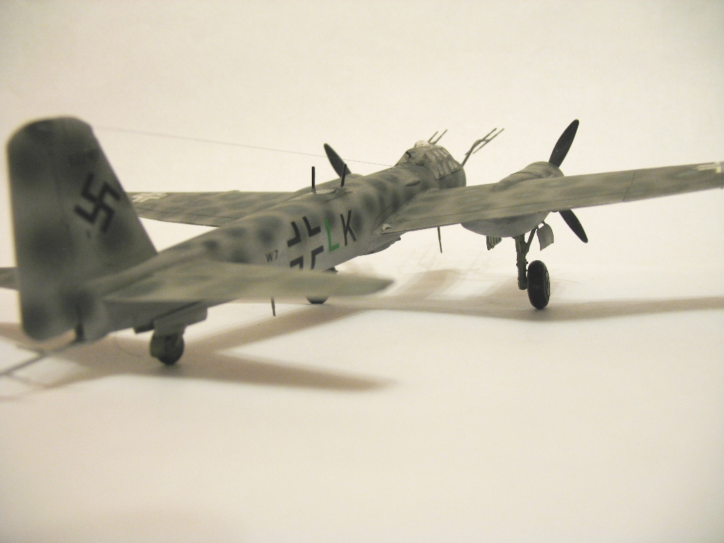 Ju-88 G-6  Усатый, но не полосатый а пятнистый :)