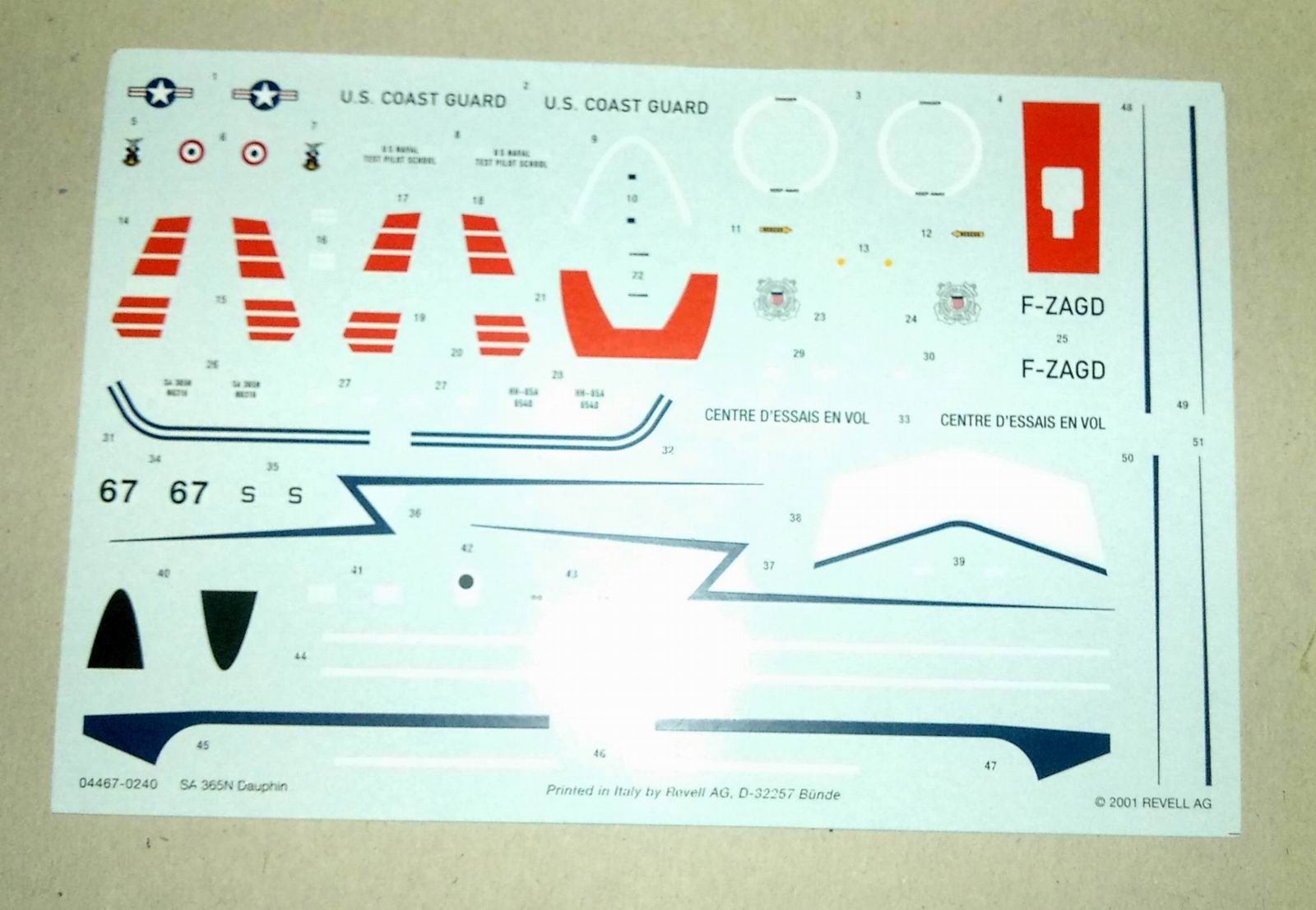 Eurocopter SA365, Revell 1/72