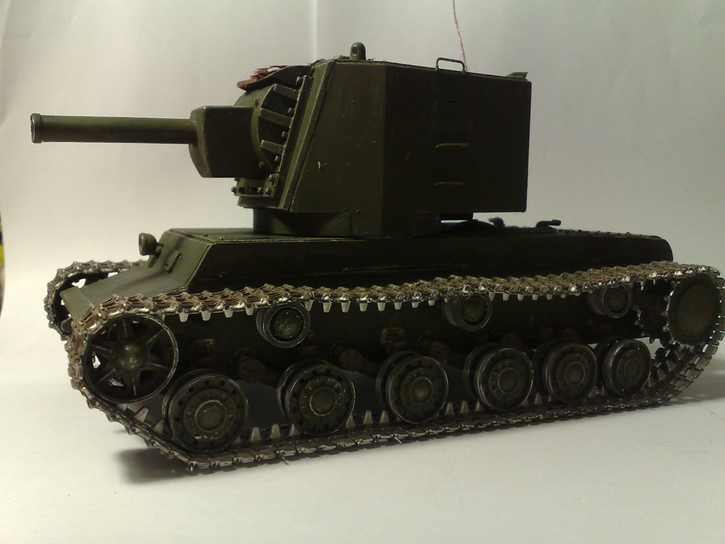 Тяжелый танк прорыва КВ-2 раннего выпуска