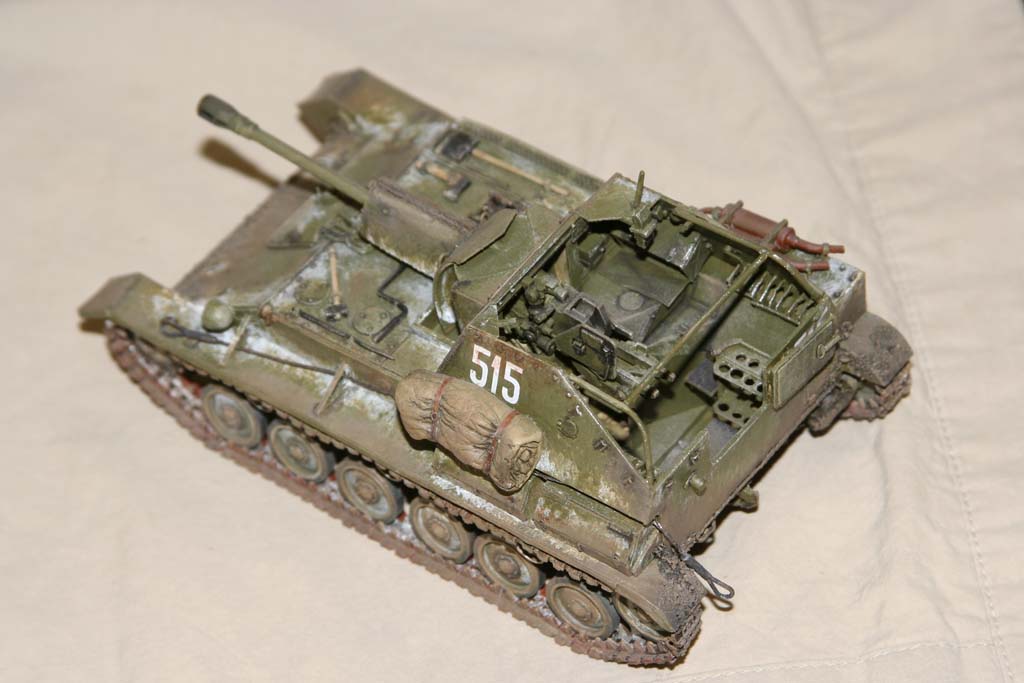 CУ-76 самоделка. Автор Ванин Сергей,к сожалению доступа в инет не имеет!