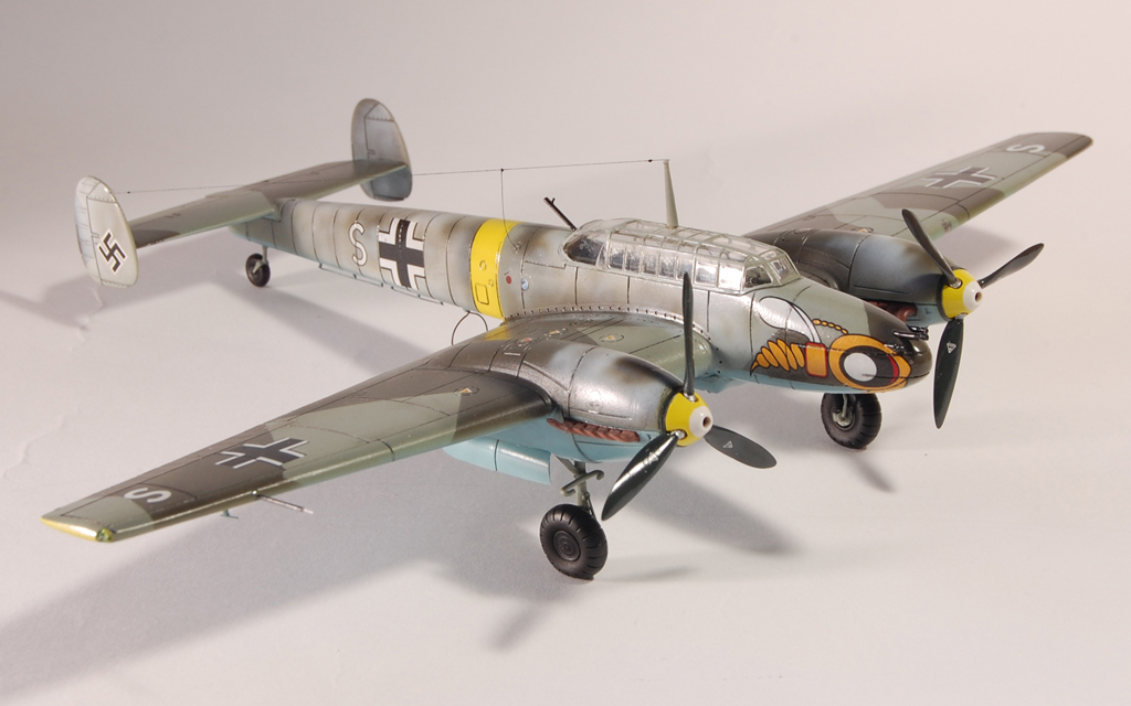 Bf 110 C-4/B из II SKG 210 зима 1941-1942 г.г.