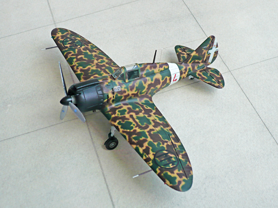 Reggiane Re 2000, 1/72, Italeri.