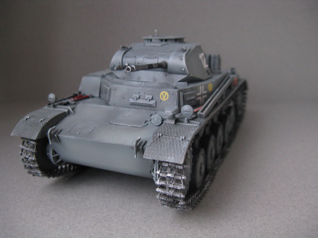 Pz.Kpfv.II Ausf. C mit Zusatzpanzer\