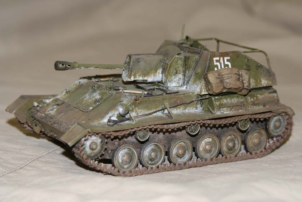 CУ-76 самоделка. Автор Ванин Сергей,к сожалению доступа в инет не имеет!