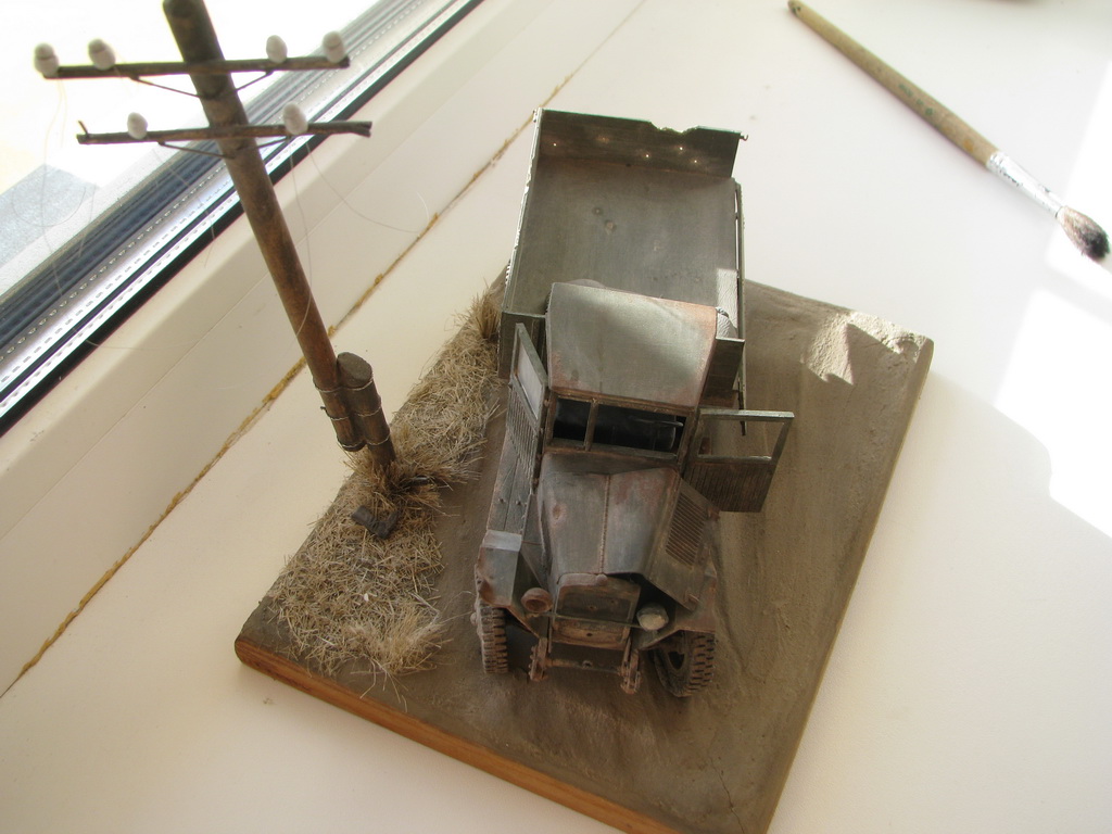 На дорогах войны...