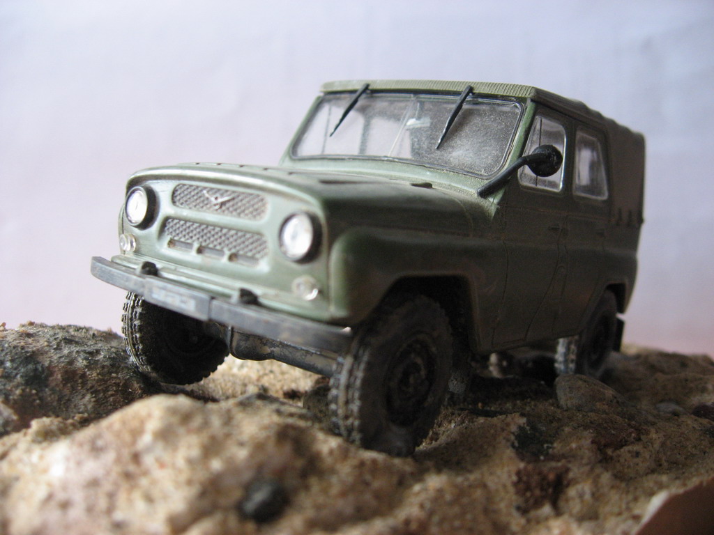 УАЗ 469Б в родной стихии