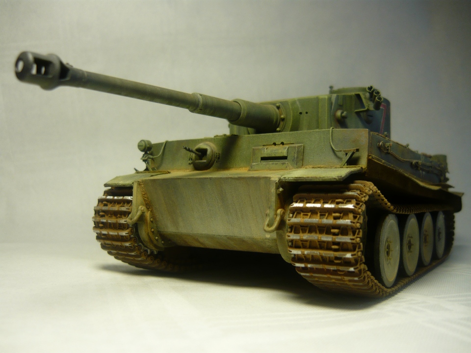 Pz.VI ausf.H  7 Komp. 10 Pz.Div., Тунис 1943 зима