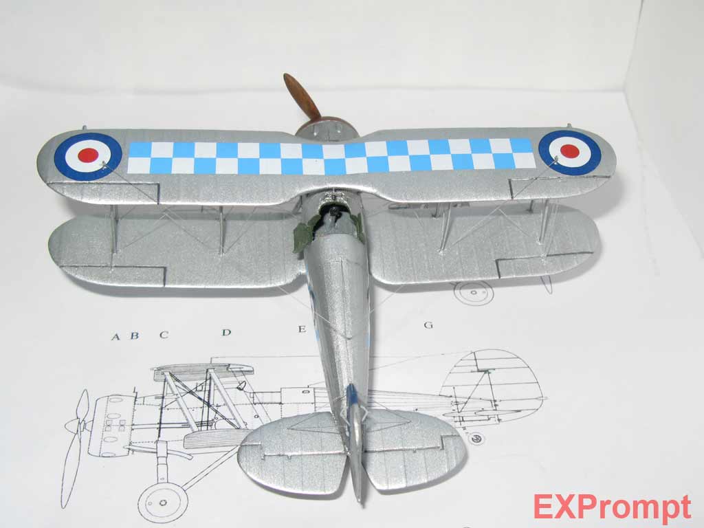 Gloster Gauntlet mk.1 от AZmodel очередная британская швейная машинка..