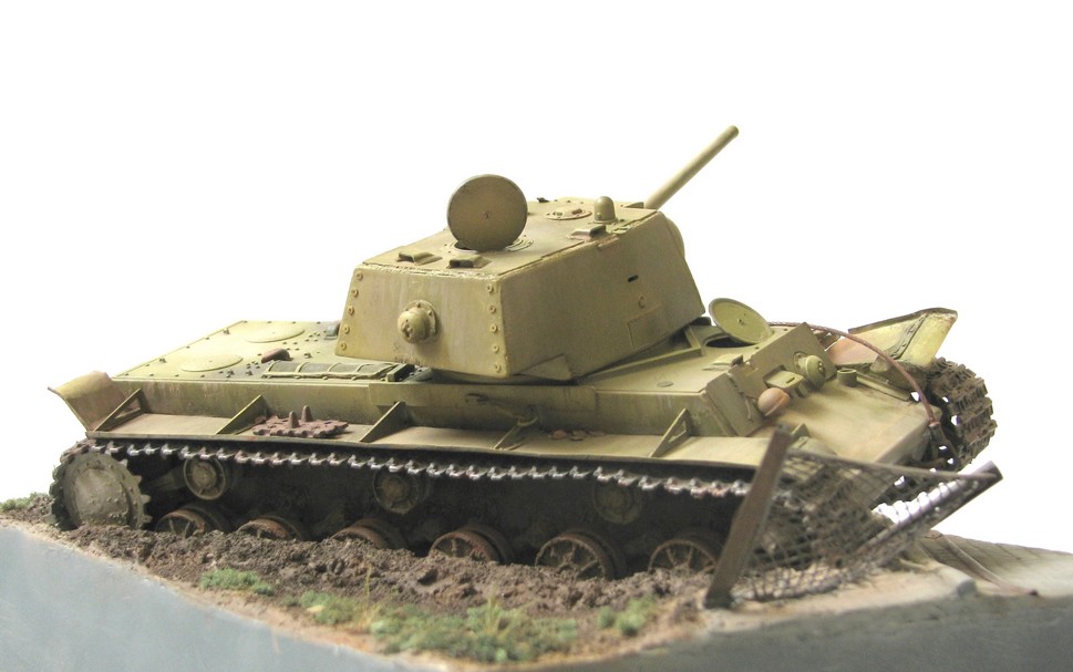 КВ-1 с Базарной площади Ростова.