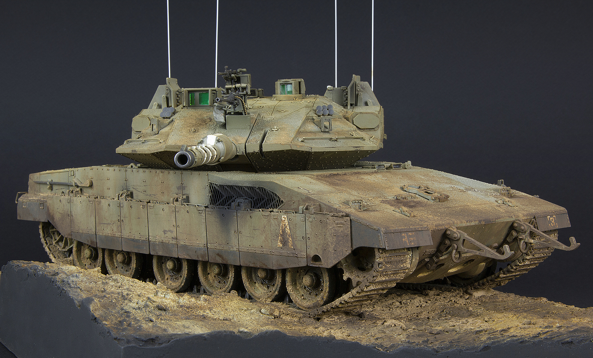 Merkava mk.4M — Каропка.ру — стендовые модели, военная миниатюра