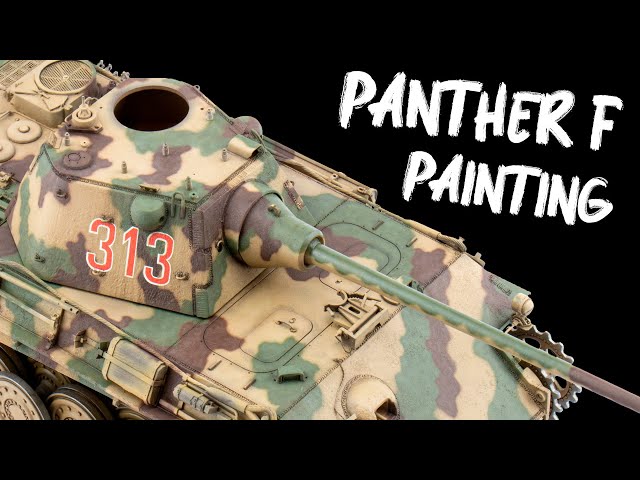 Как покрасить модель танка | How to paint Panther F | RFM Panther F 1/35 (5045)
