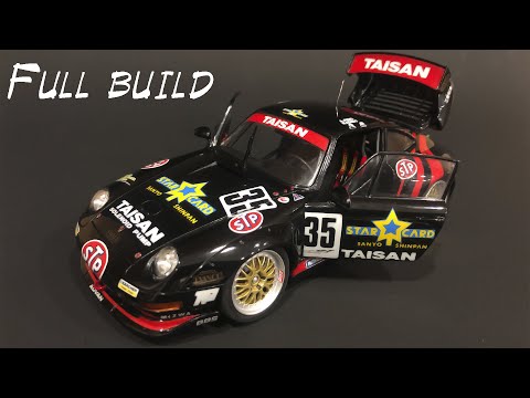 Full Building 1/24 PORSCHE 911 GT2 Step by step  (タミヤ24175号棟)
