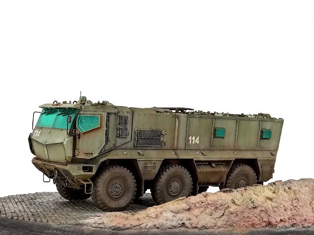 КамАЗ-63968 Тайфун К универсальный бронеавтомобиль.