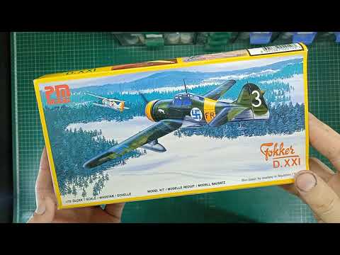 Обзор Fokker D.XXI от Pm-Model