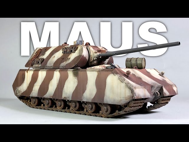 MAUS, Takom 1:35 Building and Painting