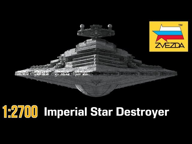 Имперский Звездный Разрушитель :: 1/2700 :: Zvezda :: Распаковка, обзор