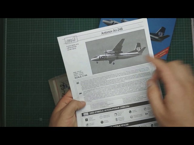 Обзор Ан-24Б от Amodel