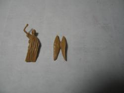 Подготовленные детали (галеонная фигура ангела)
