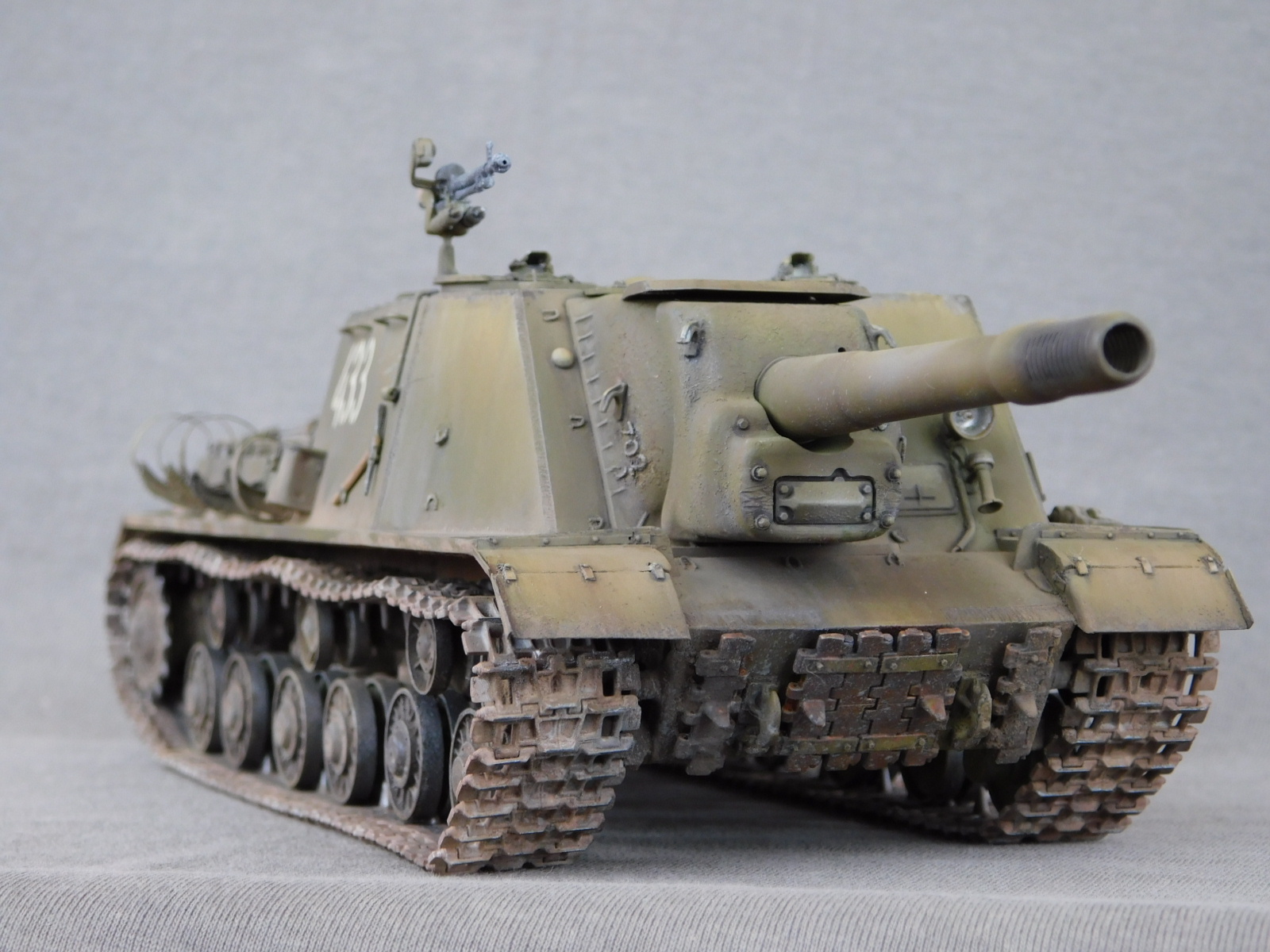 ИСУ-152 — Каропка.ру — стендовые модели, военная миниатюра