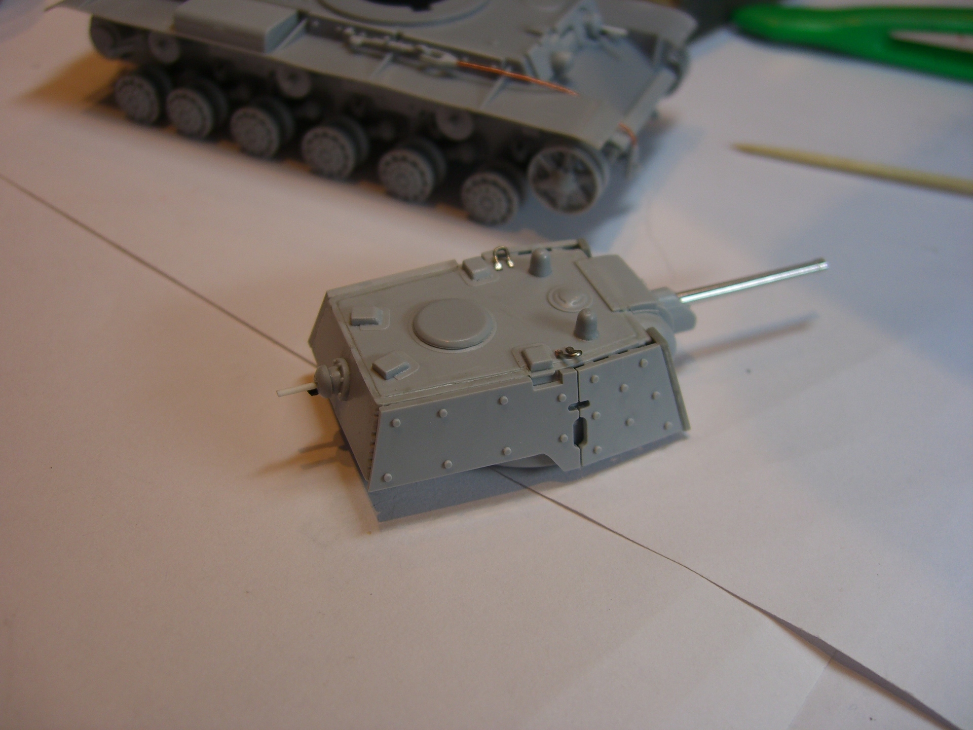 КВ-1Э — Каропка.ру — стендовые модели, военная миниатюра