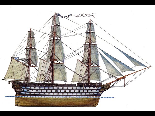 Сборка линейного корабля 12 Апостолов, 1:100, часть 5