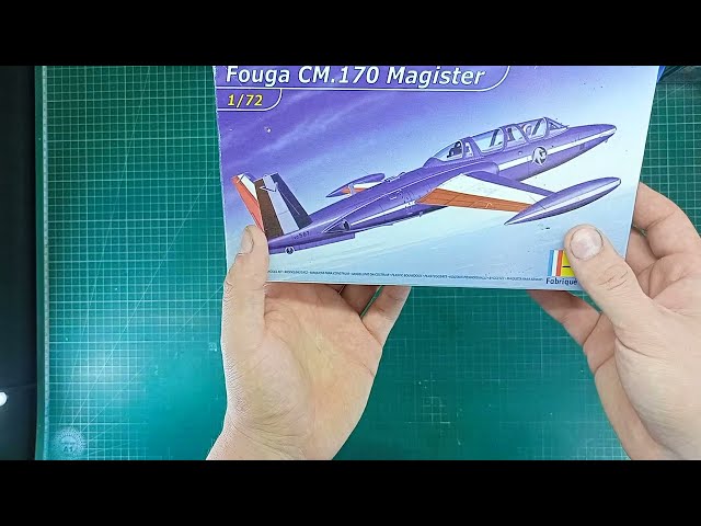 Обзор Fouga CM-170 Magister от Heller