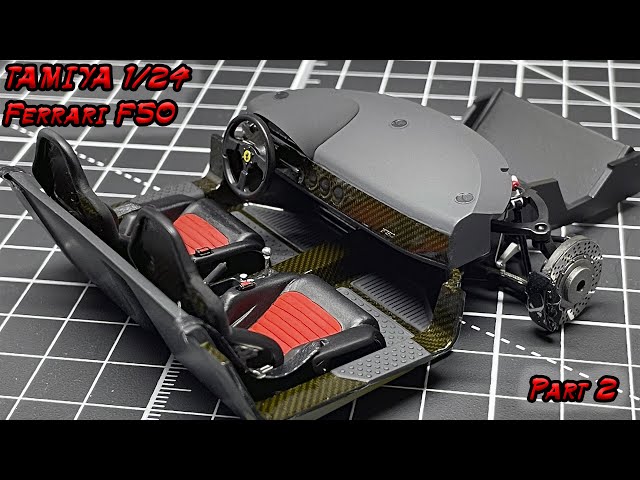 Ferrari F50 1/24. Part 2
