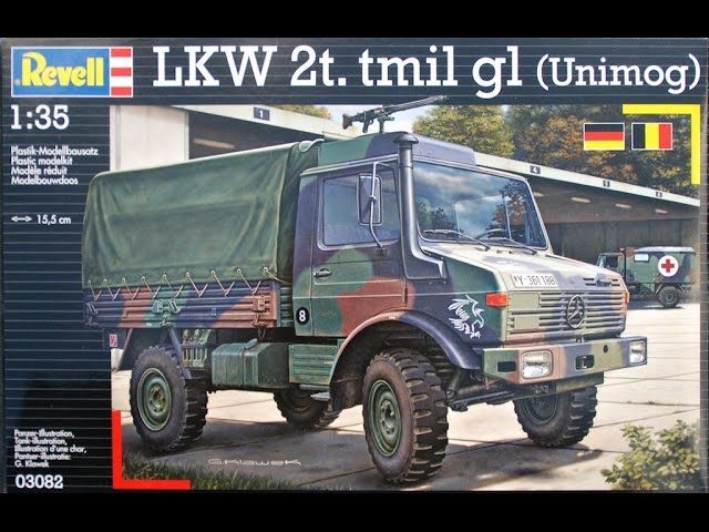 В мире моделизма выпуск 86 - Mercedes U1300L Unimog