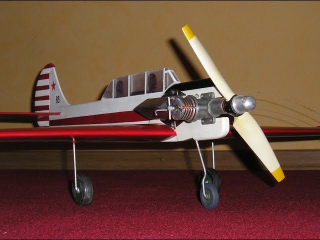 "Про модели". Кордовая модель Як 52.