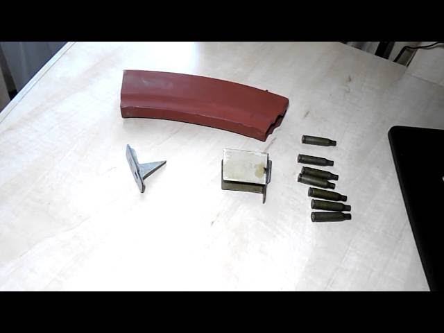 Создание макета АКС-74 из бумаги. Часть 3.