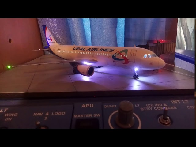 А-320 1/144 "Zvezda" Диорама