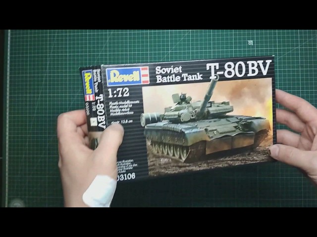 Обзор Т-80БВ от Revell