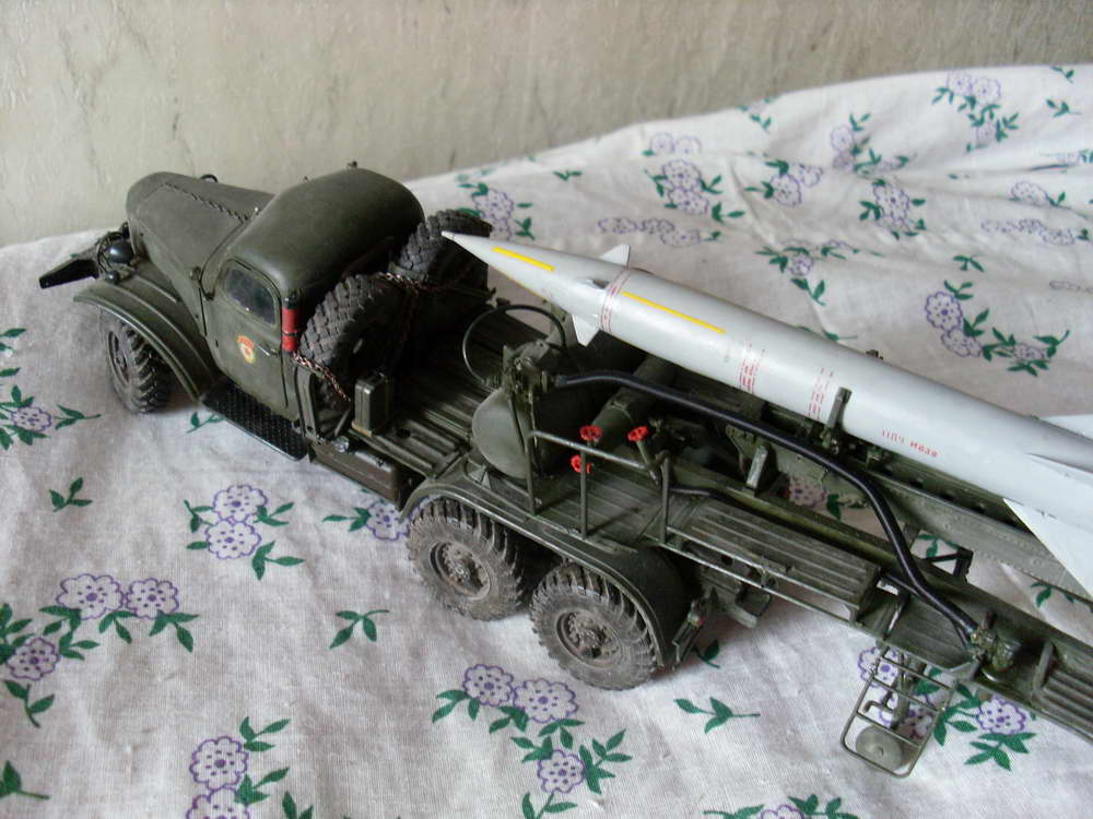 ТЗМ комплекса С-75 на базе тягача ЗиЛ-157